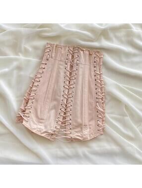Vintage 1930’s girdle corset skirt Xs #singercorsetskirt
